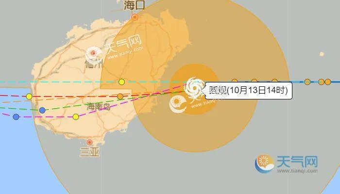 海南最新台风预报(海南最新台风预报路线) 海南最新台风预报(海南最新台风预报路线)