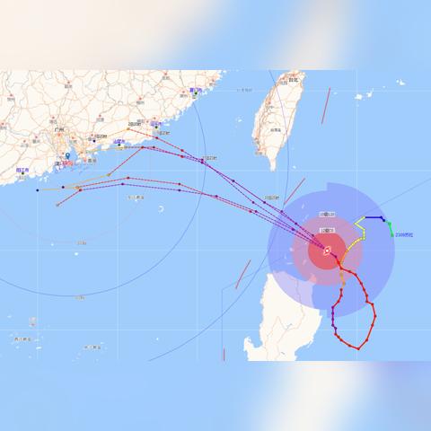 最近台风消息最新台风(实时台风路径地图) 最近台风消息最新台风(实时台风路径地图)